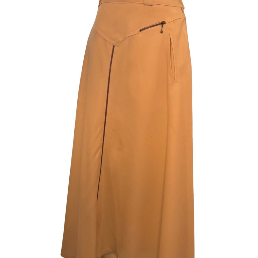 Hucke Beige Vintage Skirt